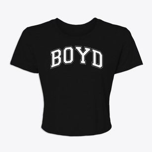 Boyd Montessori School Varsity Arch Women's Crop Top