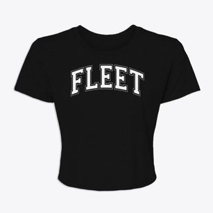 Alice West Fleet Elementary School Varsity Arch Women's Crop Top