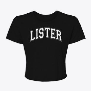Lister Elementary Magnet School Varsity Arch Women's Crop Top