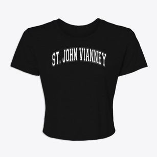 Saint John Vianney School Varsity Arch Women's Crop Top