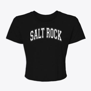 Salt Rock Elementry Varsity Arch Women's Crop Top