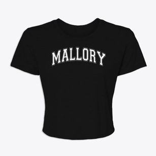 Mallory Elementary School Varsity Arch Women's Crop Top