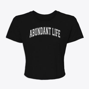 Abundant Life Christian School Varsity Arch Women's Crop Top
