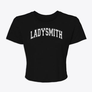 Ladysmith Middle School Varsity Arch Women's Crop Top