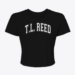 T.l. Reed School Varsity Arch Women's Crop Top