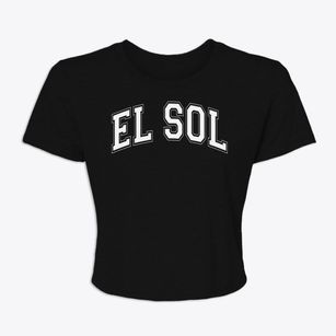 El Sol Academy Varsity Arch Women's Crop Top