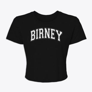 Birney Elementary School Varsity Arch Women's Crop Top