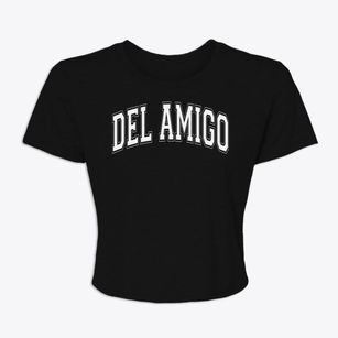 Del Amigo High School Varsity Arch Women's Crop Top