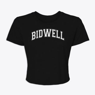 Bidwell Elementary School Varsity Arch Women's Crop Top