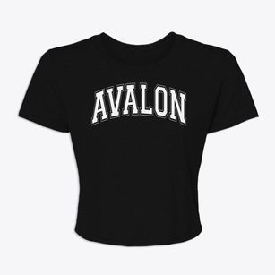Avalon Elementary School Varsity Arch Women's Crop Top
