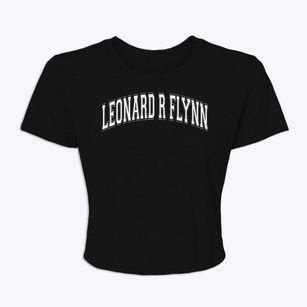 Leonard R Flynn Elementary School Varsity Arch Women's Crop Top