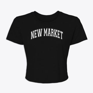 New Market Elementary School Varsity Arch Women's Crop Top