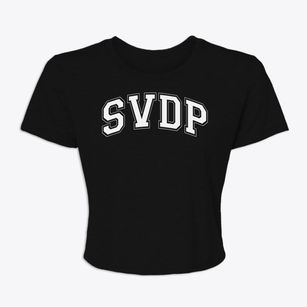 Saint Vincent De Paul School Varsity Arch Women's Crop Top