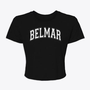 Belmar Elementary School Varsity Arch Women's Crop Top