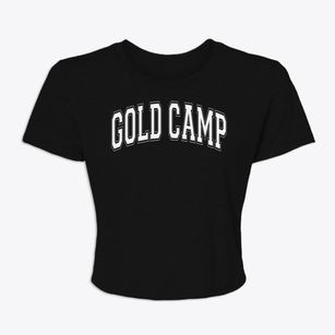 Gold Camp Elementary School Varsity Arch Women's Crop Top
