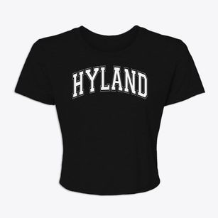 Hyland Christian School Varsity Arch Women's Crop Top