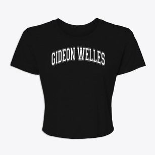Gideon Welles Junior High School Varsity Arch Women's Crop Top