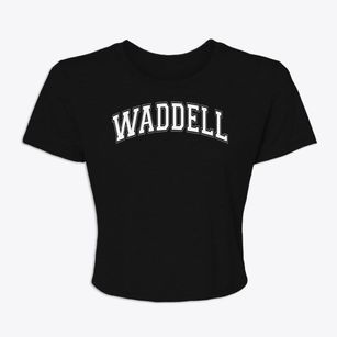 Waddell Elementary School Varsity Arch Women's Crop Top