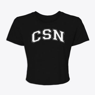 Community School Of Naples Varsity Arch Women's Crop Top