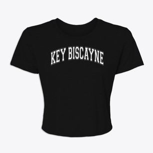Key Biscayne International Christian Varsity Arch Women's Crop Top