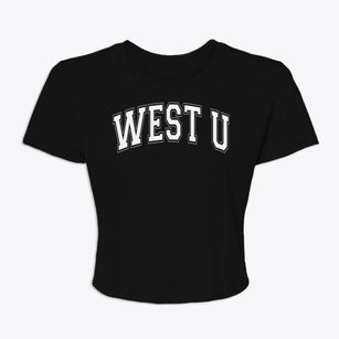 West University High School Varsity Arch Women's Crop Top