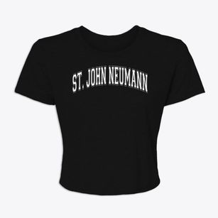 Saint John Neumann Catholic School Varsity Arch Women's Crop Top