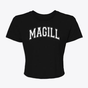 Magill Elementary School Varsity Arch Women's Crop Top