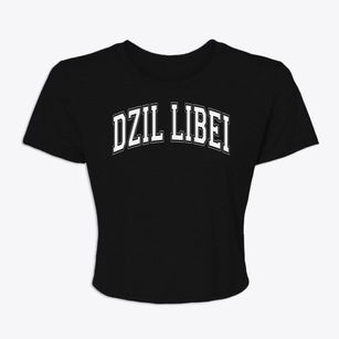 Dzil Libei Elementary School Varsity Arch Women's Crop Top