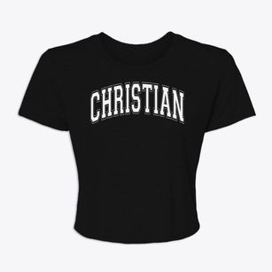 Christian Center School Varsity Arch Women's Crop Top