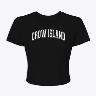 Crow Island Elementary School Varsity Arch Women's Crop Top