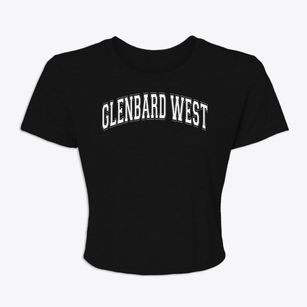 Glenbard West High School Varsity Arch Women's Crop Top