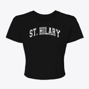 Saint Hilary School Varsity Arch Women's Crop Top