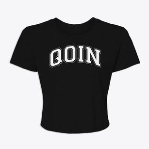 Qoin High School Varsity Arch Women's Crop Top