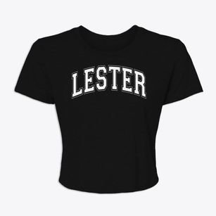 Lester Elementary School Varsity Arch Women's Crop Top