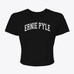 Ernie Pyle Elementary School Varsity Arch Women's Crop Top