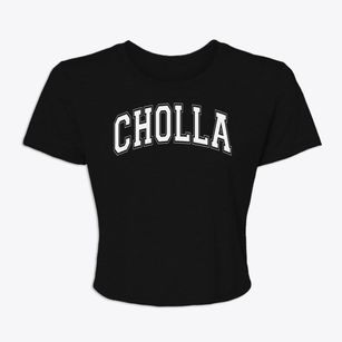 Cholla High Magnet School Varsity Arch Women's Crop Top