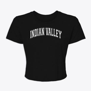 Indian Valley Elementary School Varsity Arch Women's Crop Top