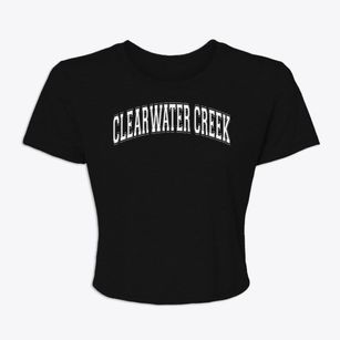 Clearwater Creek Elementary School Varsity Arch Women's Crop Top