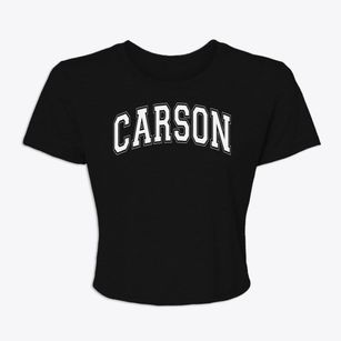 Carson Junior High School Varsity Arch Women's Crop Top