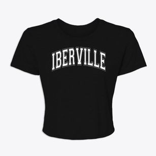 Iberville High School Varsity Arch Women's Crop Top