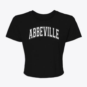 Abbeville High School Varsity Arch Women's Crop Top