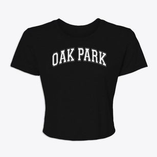 Oak Park Middle School Varsity Arch Women's Crop Top