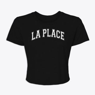 La Place Elementary School Varsity Arch Women's Crop Top