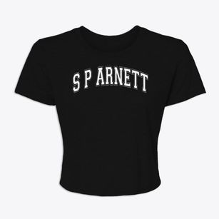 S P Arnett Middle School Varsity Arch Women's Crop Top