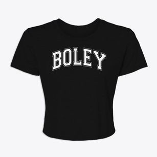 Boley Elementary School Varsity Arch Women's Crop Top