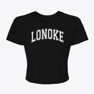Lonoke Middle School Varsity Arch Women's Crop Top