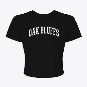 Oak Bluffs School Varsity Arch Women's Crop Top