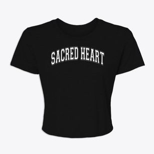 Sacred Heart School Varsity Arch Women's Crop Top