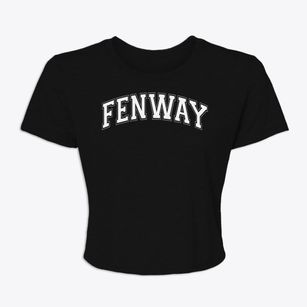 Fenway High School Varsity Arch Women's Crop Top