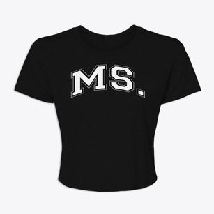Ms. Carrie's Day School Varsity Arch Women's Crop Top